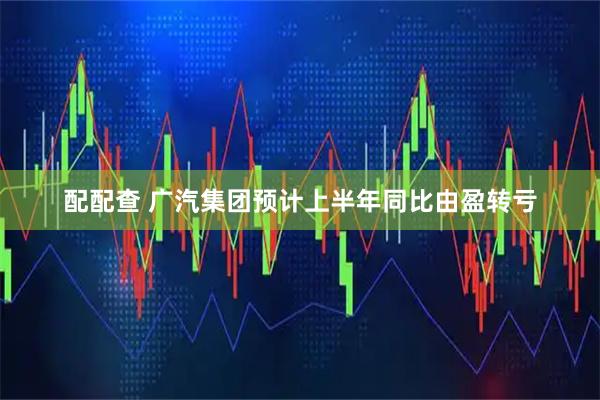 配配查 广汽集团预计上半年同比由盈转亏