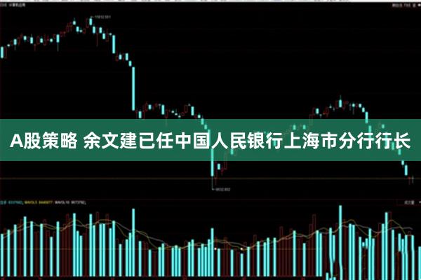 A股策略 余文建已任中国人民银行上海市分行行长